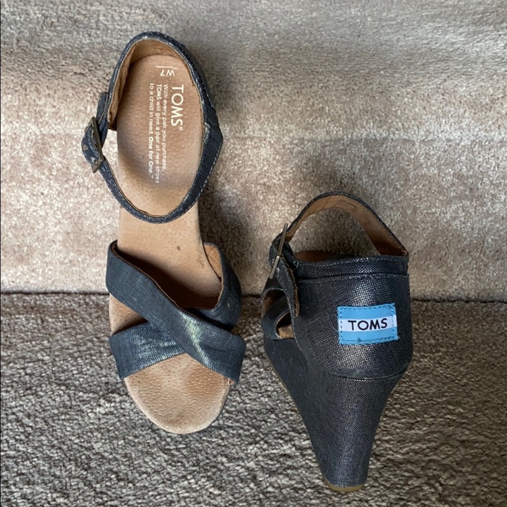 TOMS wedge sandals